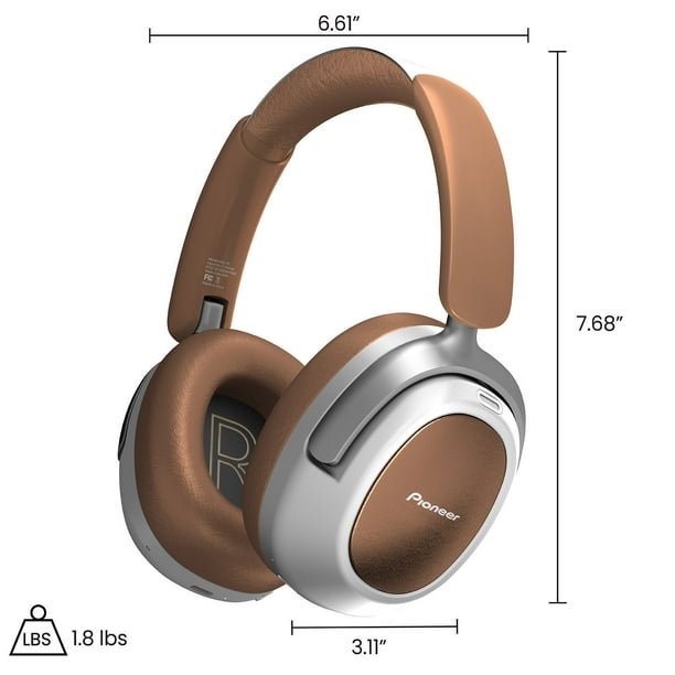 PIONEER A50 DUAL MODE WIRELESS HEADPHONES WITH HYBRID ACTIVE NOISE CANCELLATION
