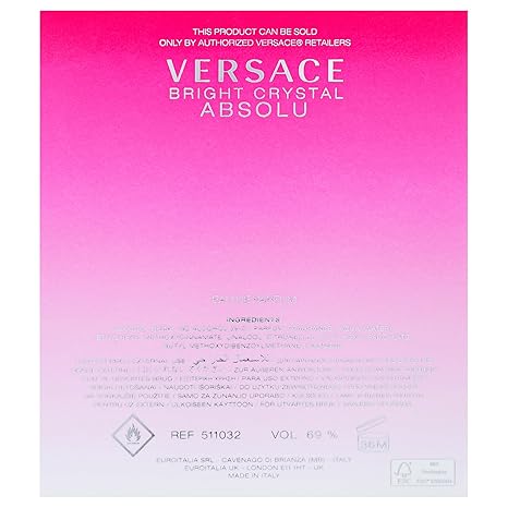 Versace Bright Crystal Absolu for Women 1.7 oz Eau de Parfum Spray